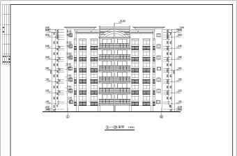 某小区高层住宅楼建筑设计图