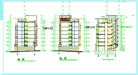 某小高层建筑全套设计CAD施工图