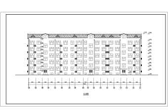 某地多层砖混结构住宅楼建筑设计施工图