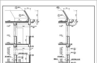 2栋多层住宅楼建筑设计cad施工图