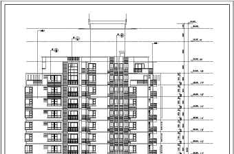 某地高层全套建筑设计CAD施工图