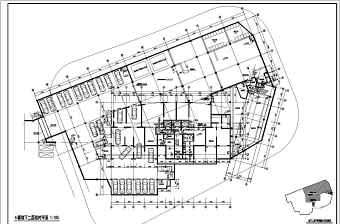 高层层住宅楼建筑设计方案全套CAD图纸