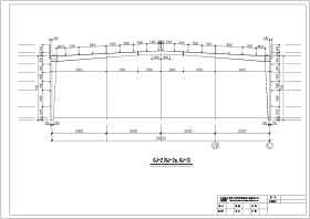 某钢结构工程厂房CAD图（含设计说明）
