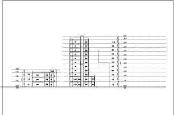 会所综合楼建筑设计CAD图纸