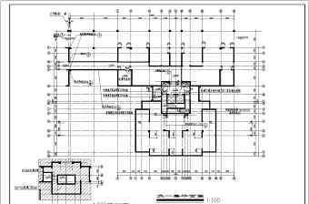 高层住宅楼全套施工设计CAD图