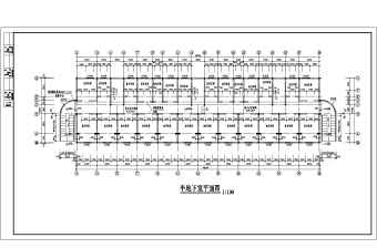 九龙园多层住宅楼建筑设计CAD施工图