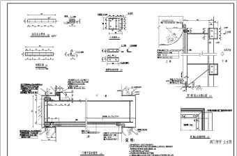 某水利工程3x3m钢闸门金属结构专业施工图