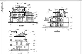 某二层小别墅建筑、结构设计施工图