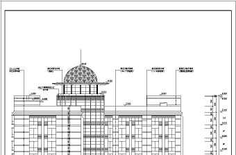 某高层酒店建筑全套施工设计CAD图纸