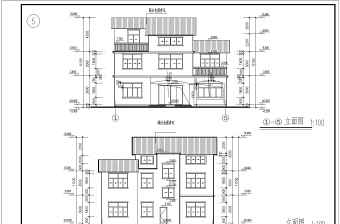 某别墅建筑和结构施工图（含结构设计说明）