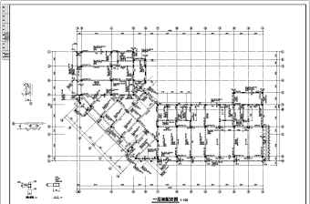 某地四层框架结构办公楼结构施工图
