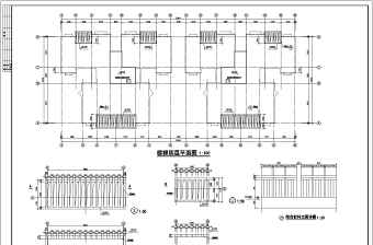 深圳金沙花园A栋住宅某多层住宅建筑设计CAD图