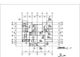 三层框架结构别墅楼结构设计施工图