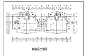 某小区多层住宅建筑设计图