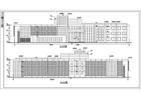 某地3层框架结构产品办公楼建筑专业施工图设计