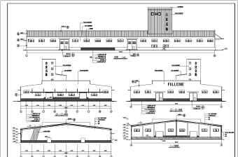 某48米跨单层门式刚架厂房结构施工图