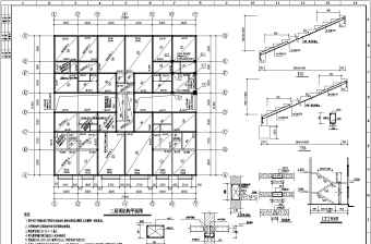 某地七层底框结构商住楼结构施工图