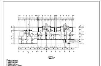 某多层住宅建筑方案设计全套CAD图