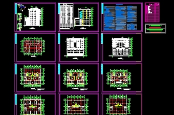 某沿街商住楼建筑图