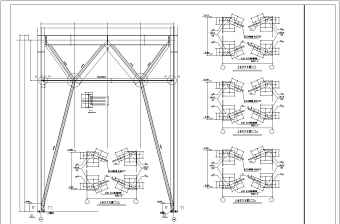 【西宁市】钢结构多层超市结构设计施工图