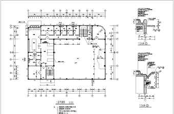 二层食堂建筑设计全套施工CAD图纸