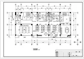 某办公室设计方案图