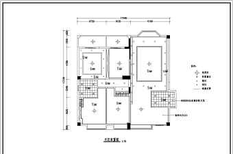 某三室两厅装修设计施工图