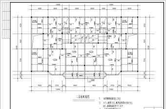 某联体别墅全套建筑结构施工图