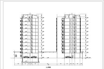 小高层住宅建筑方案设计图