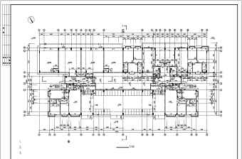 某小区商住楼建筑设计施工图