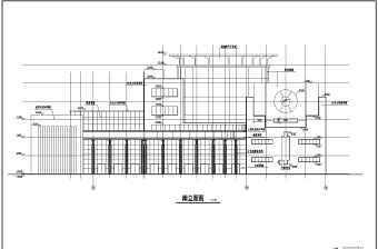 邓桥商业城建筑设计施工CAD图