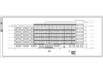 医院病房楼cad施工图