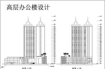 某办公楼cad施工图