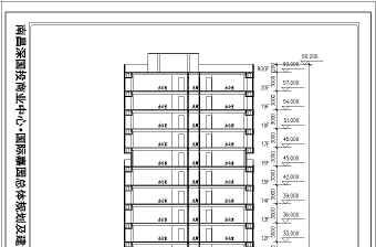 商业办公楼cad施工图