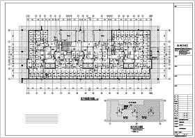 高层框剪结构单元式住宅建筑施工图