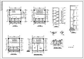 高层办公楼建筑设计施工图