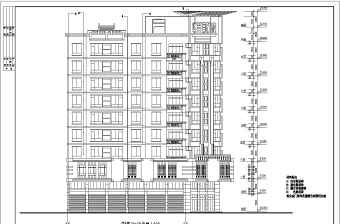 新城市高层住宅建筑cad施工图（共13张）
