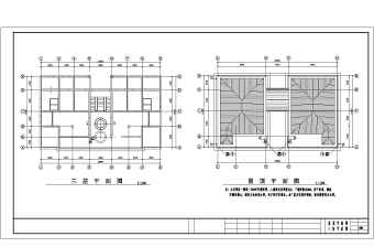 北方豪华别墅建筑设计图纸