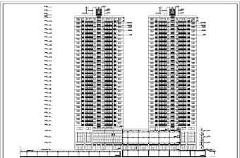 某高层商住楼全套建施图