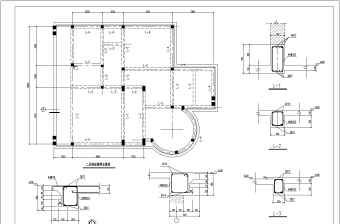 某别墅全套建筑结构施工图