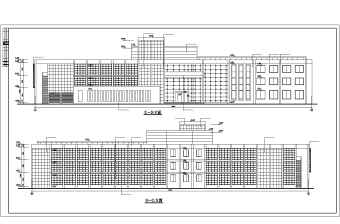 多层办公楼建筑cad施工图