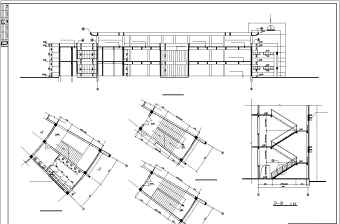 某大型员工食堂建筑设计施工图