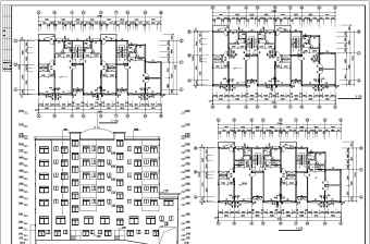 某商住楼全套建筑设计施工图