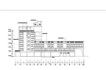 临城农贸市场建筑施工设计CAD图