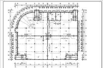 大型商场广场建筑设计施工图