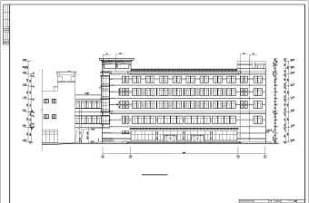 某综合楼建筑施工设计CAD图纸