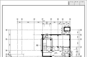 某高档别致别墅建筑设计图