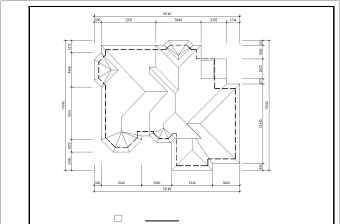 欧式风格别墅建筑设计施工图