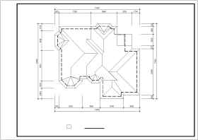 欧式风格别墅建筑设计施工图