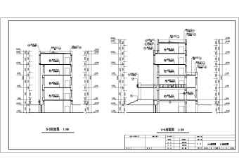 某现代办公楼建筑设计CAD施工图纸